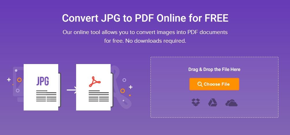 best online jpg to pdf converter