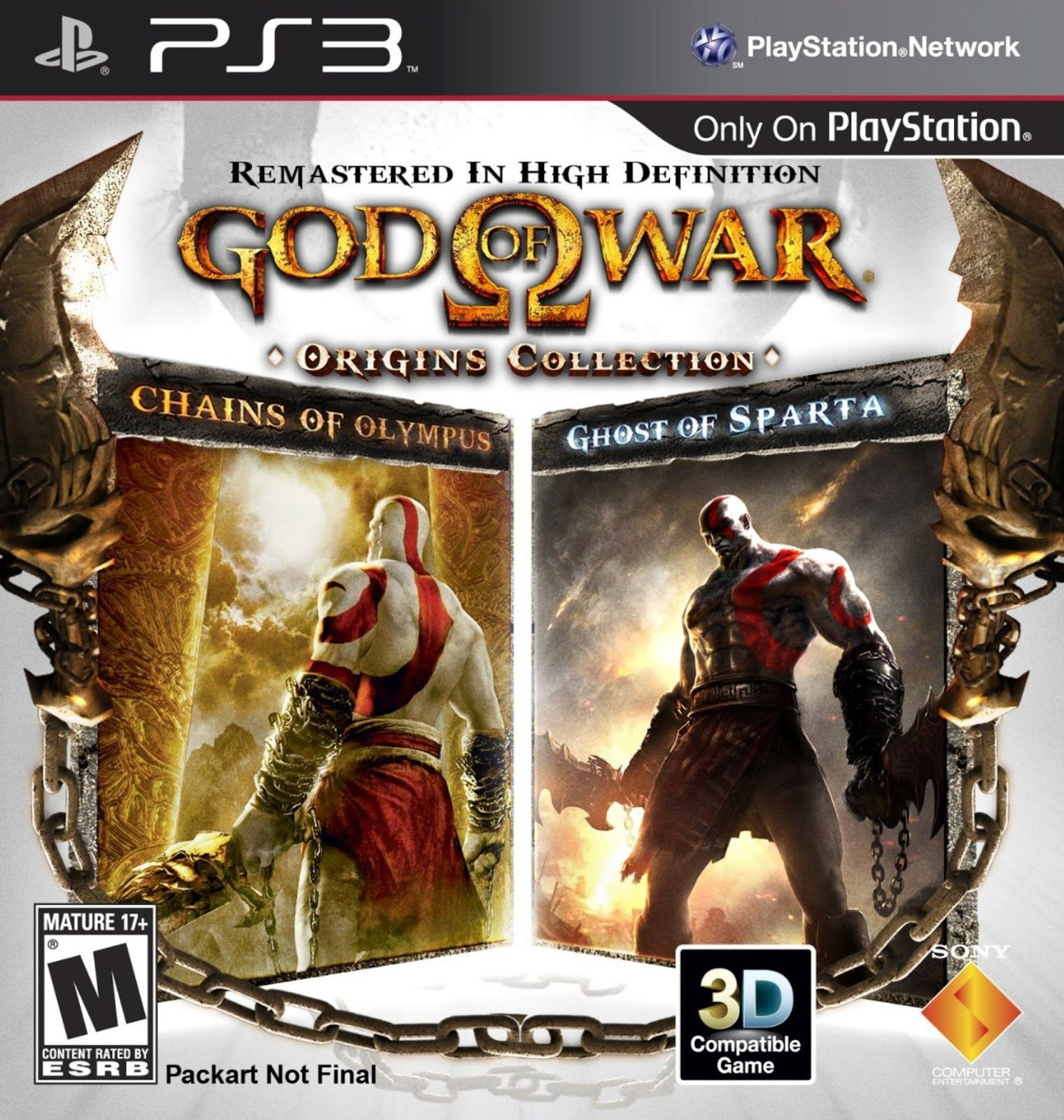 Как установить god of war collection на ps3