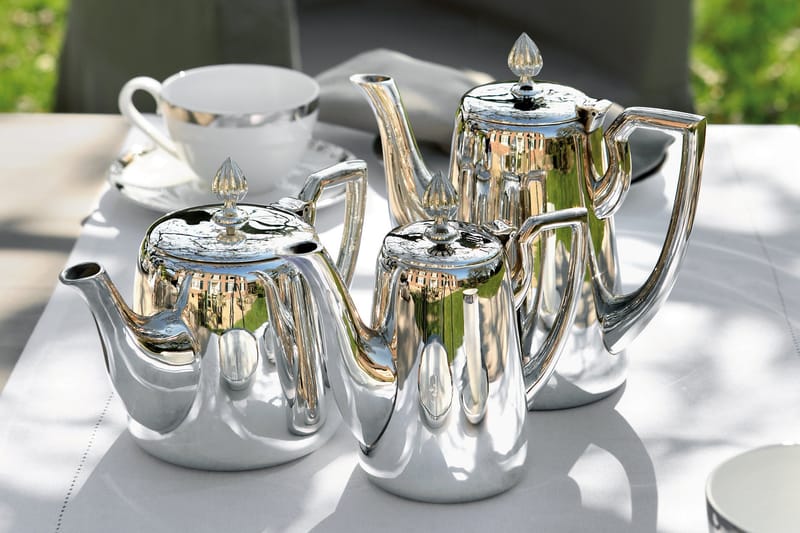 cleaning silver plated teapot