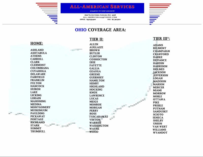Ohio Title Services All American Svcs, LLC