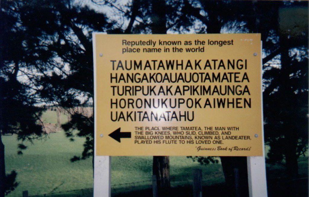 Did You Know The Longest Place Name In World Is 85 Letters Longest Place Name In The World Is 85