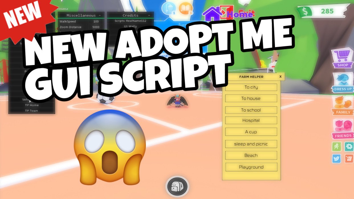 New Adopt Me Hack Script Is Overpowered With Flight Speed Money Hack Teleports Turingglobe S Scripts