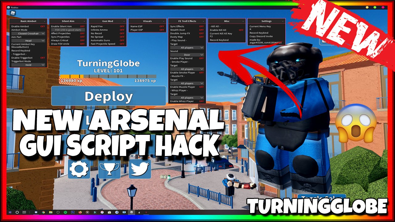 Aimbot Hack For Roblox Arsenal