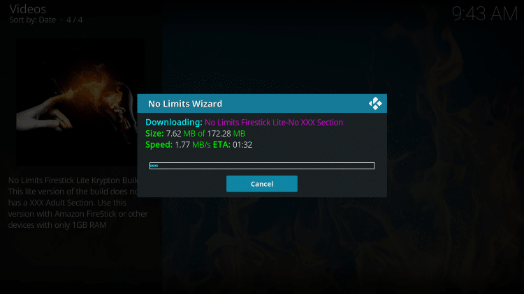 wait for file download to finish