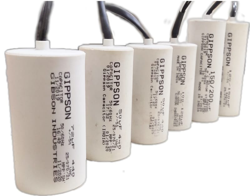STARTING & RUNNING CAPACITORS GIPPSON