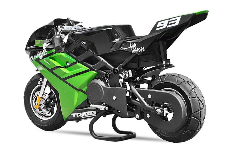 Nitro Motors 800W Eco Pocketbike Mini Cross Minibike Racing
