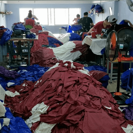 Xưởng sản xuất áo mưa SanGia Vn
