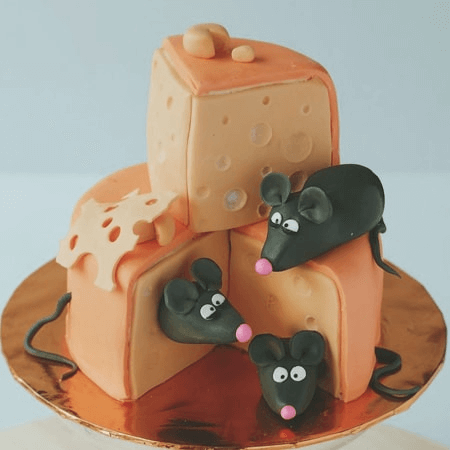 Những chú chuột cùng miếng bánh phô mai ngộ nghĩnh