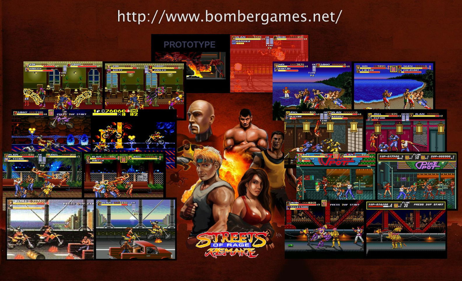 streets of rage remake video art