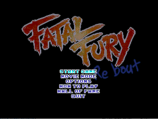 Fatal Fury Re-Bout ENTER LINK