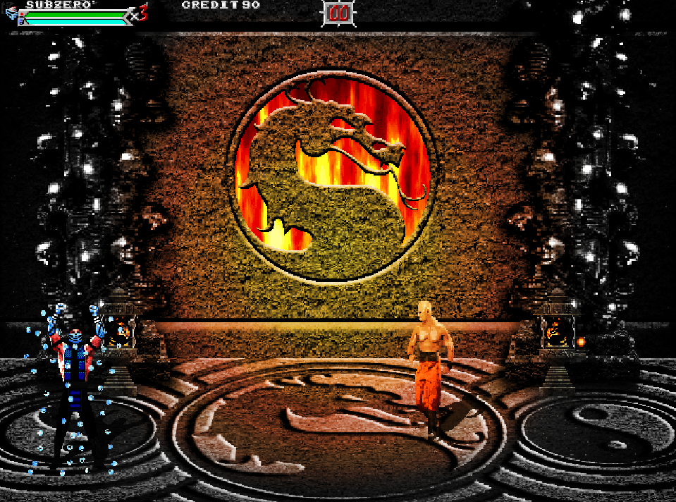 Mortal Kombat Outworld Assassins XL sub-sero vs monk