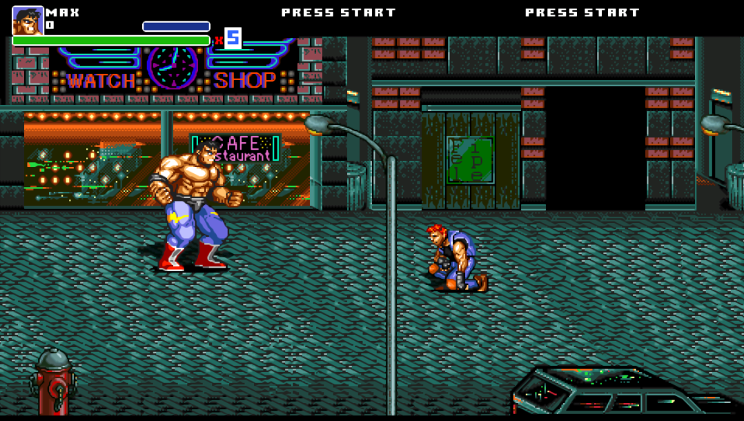 Streets of Rage Legacy the great max