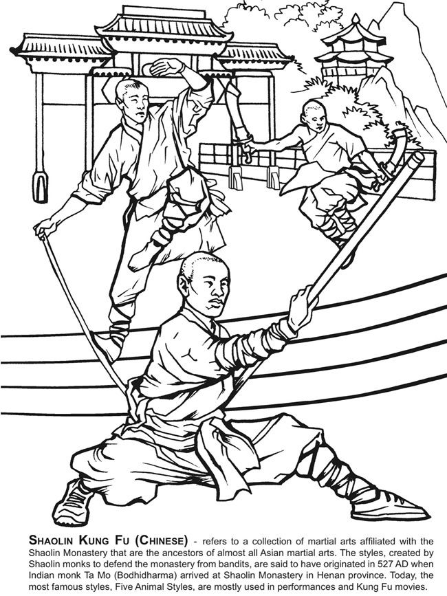 Colouring in - SK Cobras Martial Arts