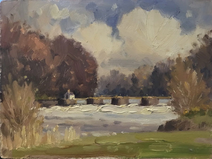 "The Salmon Leap, Coleraine" GALLERY 1608