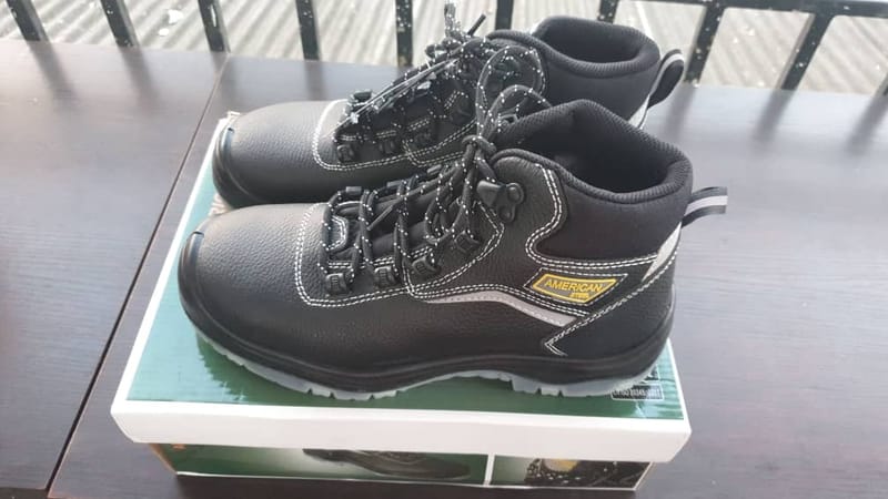 american steel safety boots