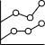 Icône des performances de vélo et de course