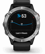 fēnix 6 avec affichage du moniteur d'énergie - Body Battery