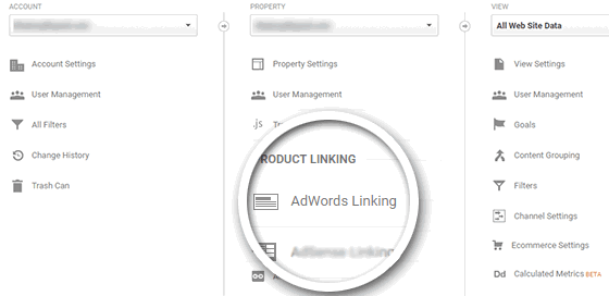 how to link adwords with analytics