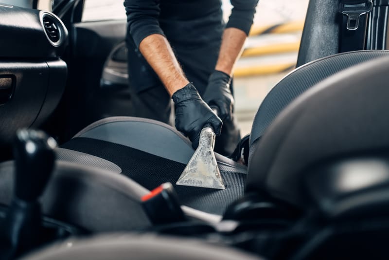 car interior shampoo cleaning near me