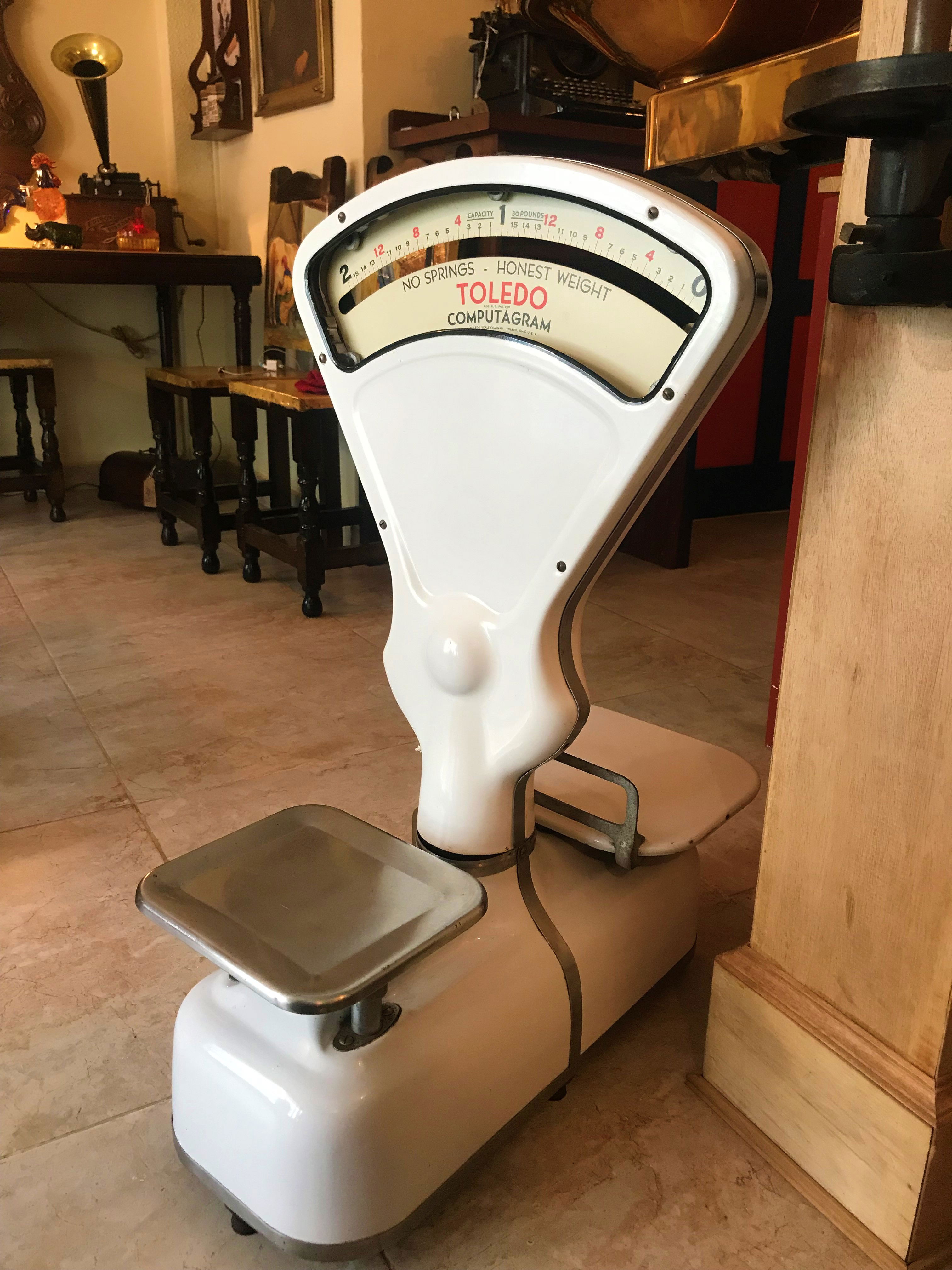 Bascula Toledo - Antigüedades Pijao, image size:3024x4032