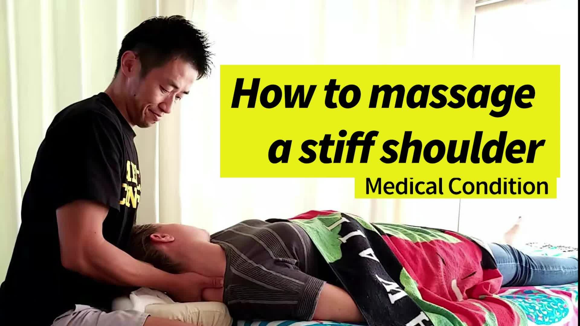 How to massage a stiff shoulder thumbnail