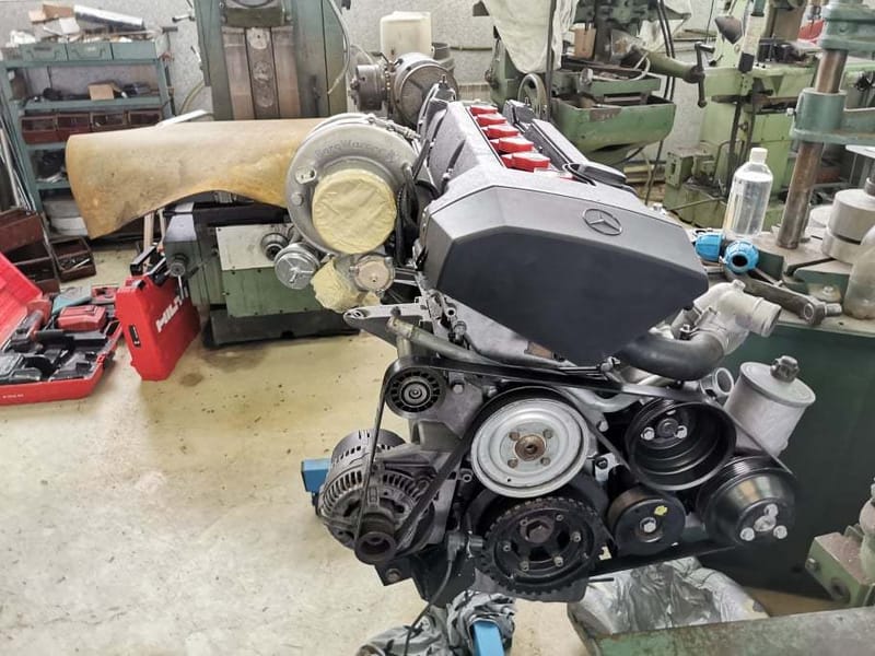 m103, manifold, turbo, exaust, m104, m102