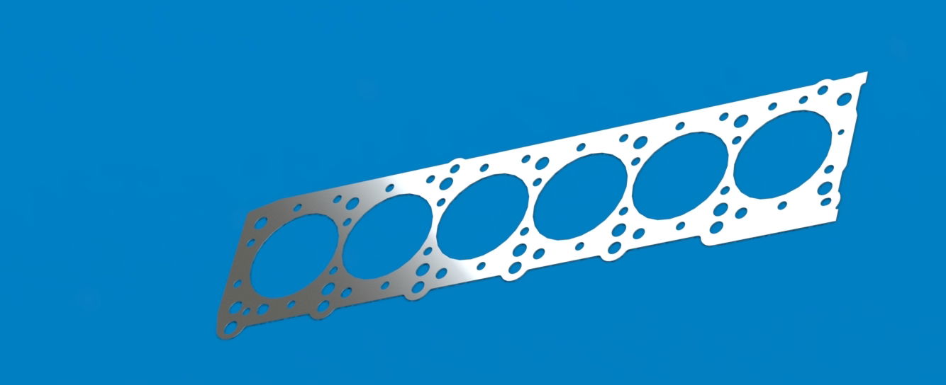 M104 Compression Lowering Steel Cylinder Head Gasket - The