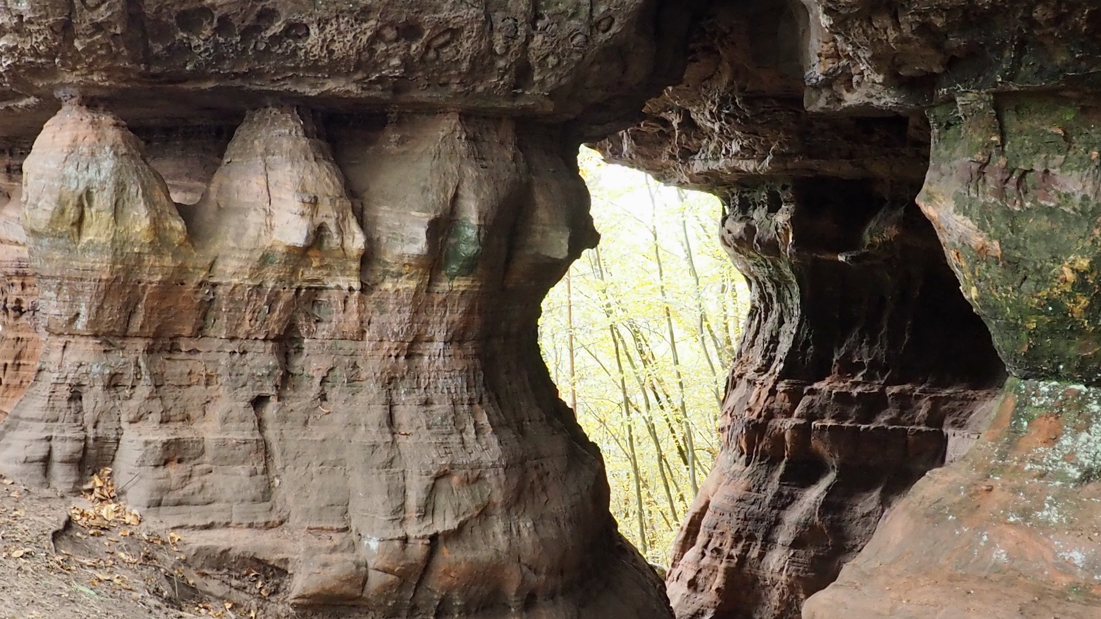 Pink sandstone from Alsace