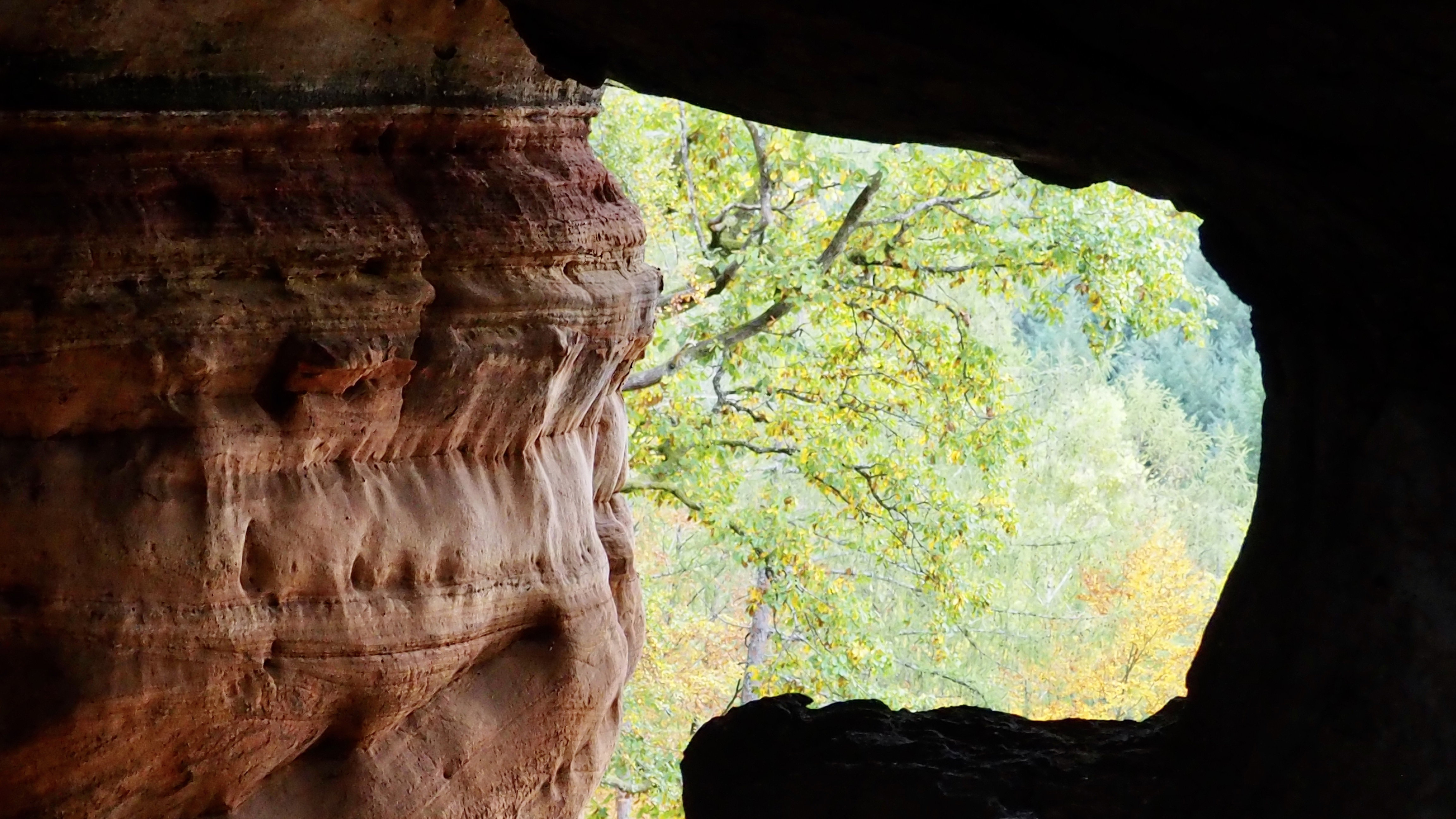 Pink sandstone from Alsace