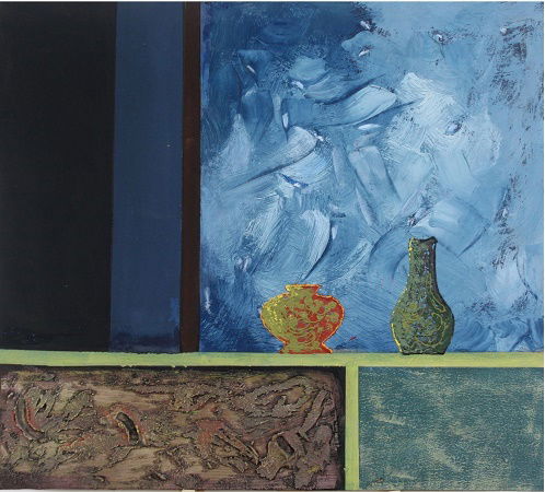 Abstract and mixed media technique