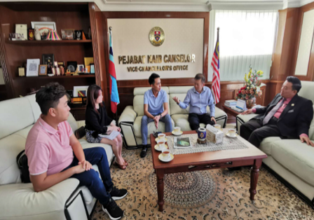 Courtesy Call Sabah Ministry of Education and Innovation and Universiti Malaysia Sabah (UMS)