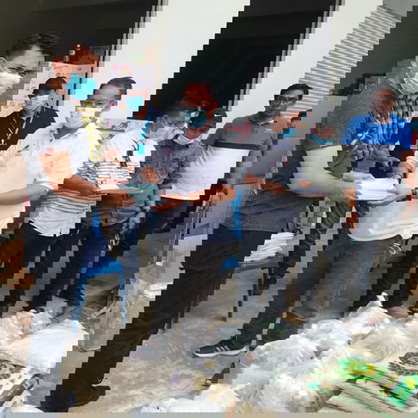 Donating Disposable Face Masks to Government Agencies with ARA Halal Development Services Center Inc (ARA)