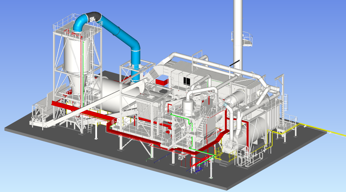 GÁBOR MÁTYÁS, TECHNOLOGICAL MECHANICAL ENGINEERING, 3D MODELING, 3D PLANT DESIGN