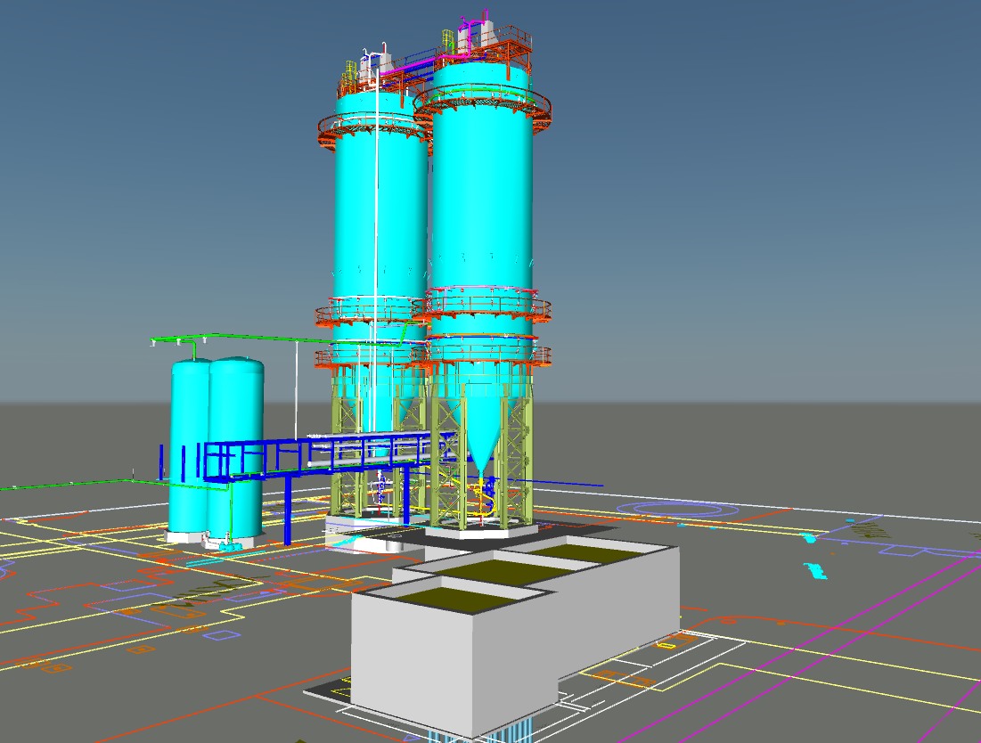 JÓZSEF SZÁSZ, 3D MODELING, TECHNOLOGICAL, 3D PLANT DESIGN