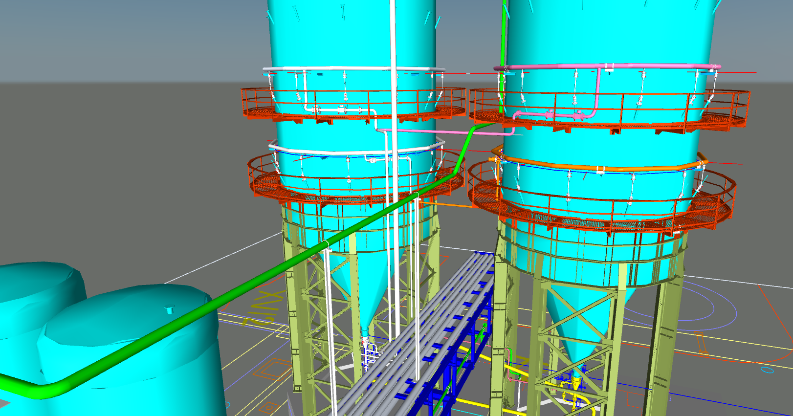 JÓZSEF SZÁSZ, 3D MODELING, TECHNOLOGICAL, 3D PLANT DESIGN