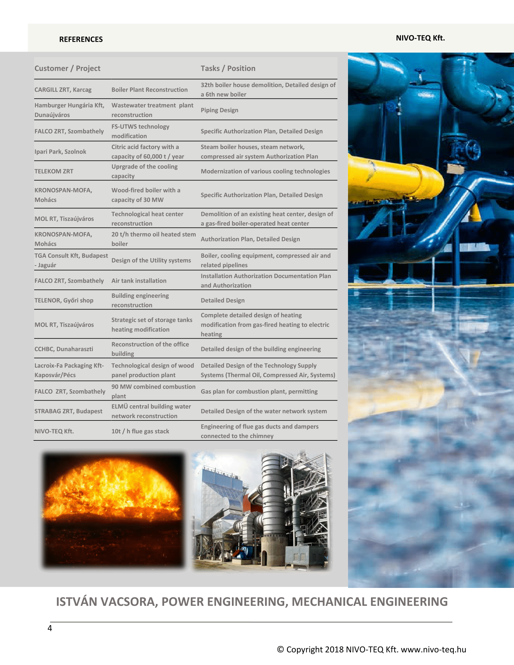 ISTVÁN VACSORA, MECHANICAL, ENERGY ENGINEERING