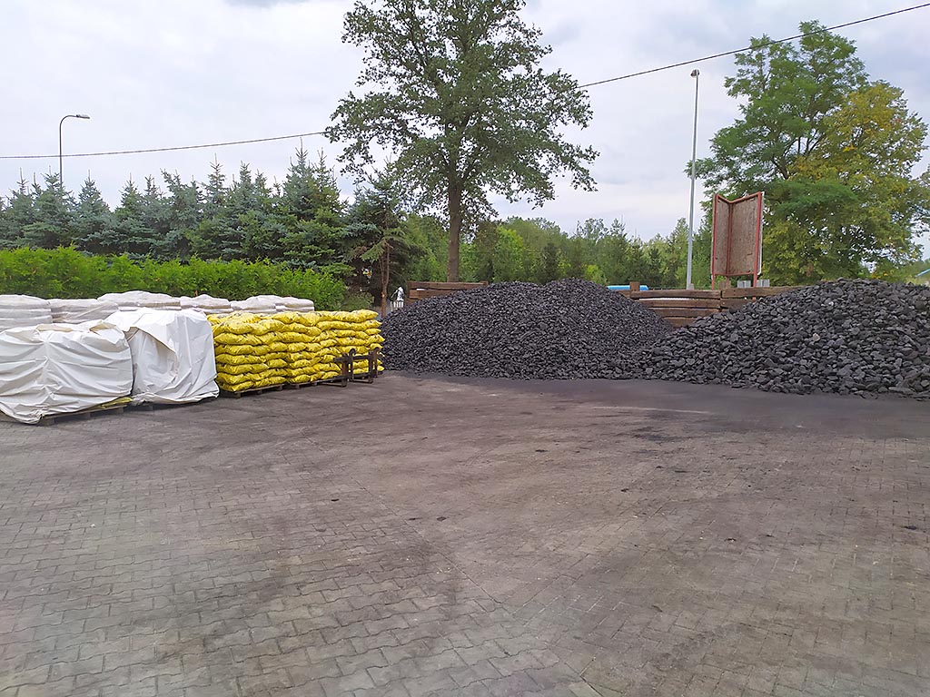 Kohle in irgendeiner Form