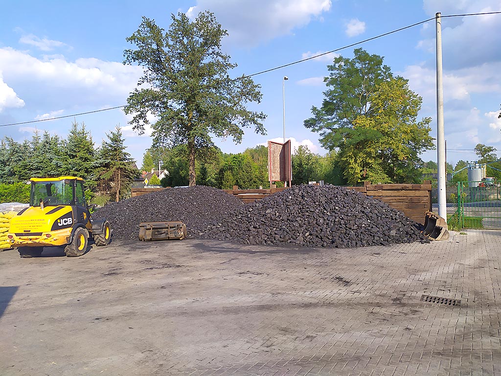 Kohle in irgendeiner Form