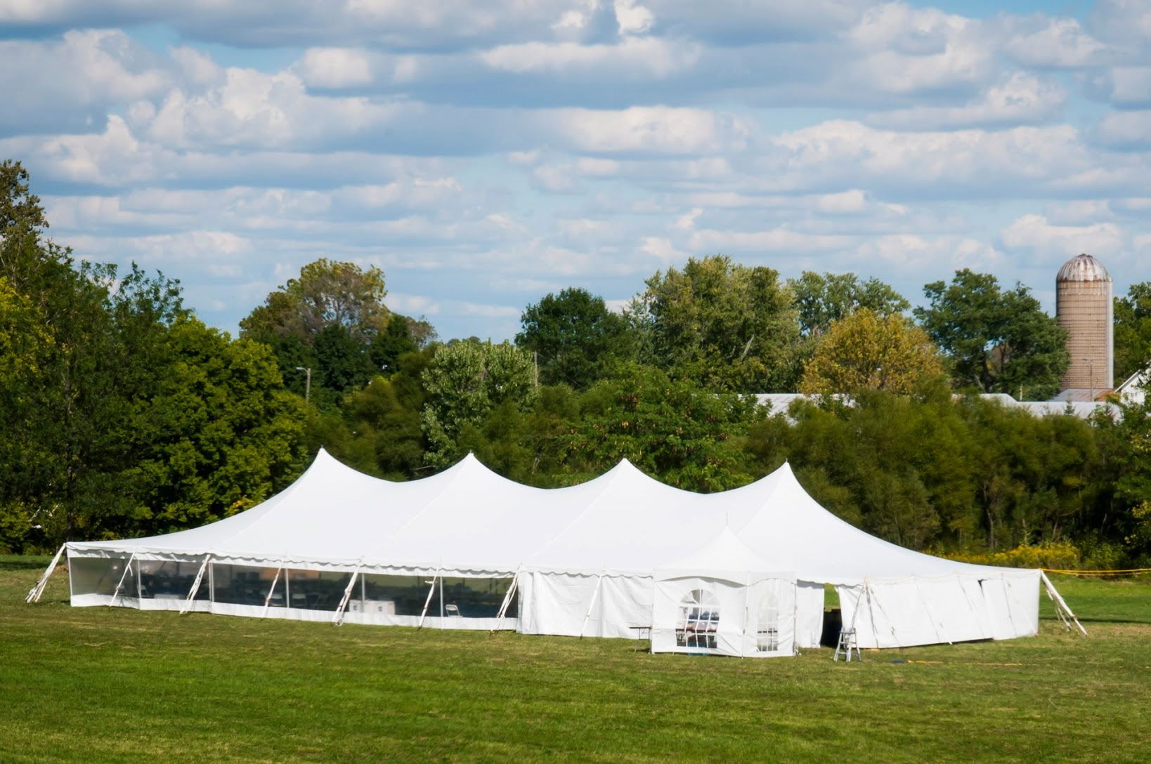 A Country Wedding In Franklin All Occasion Tent Rental