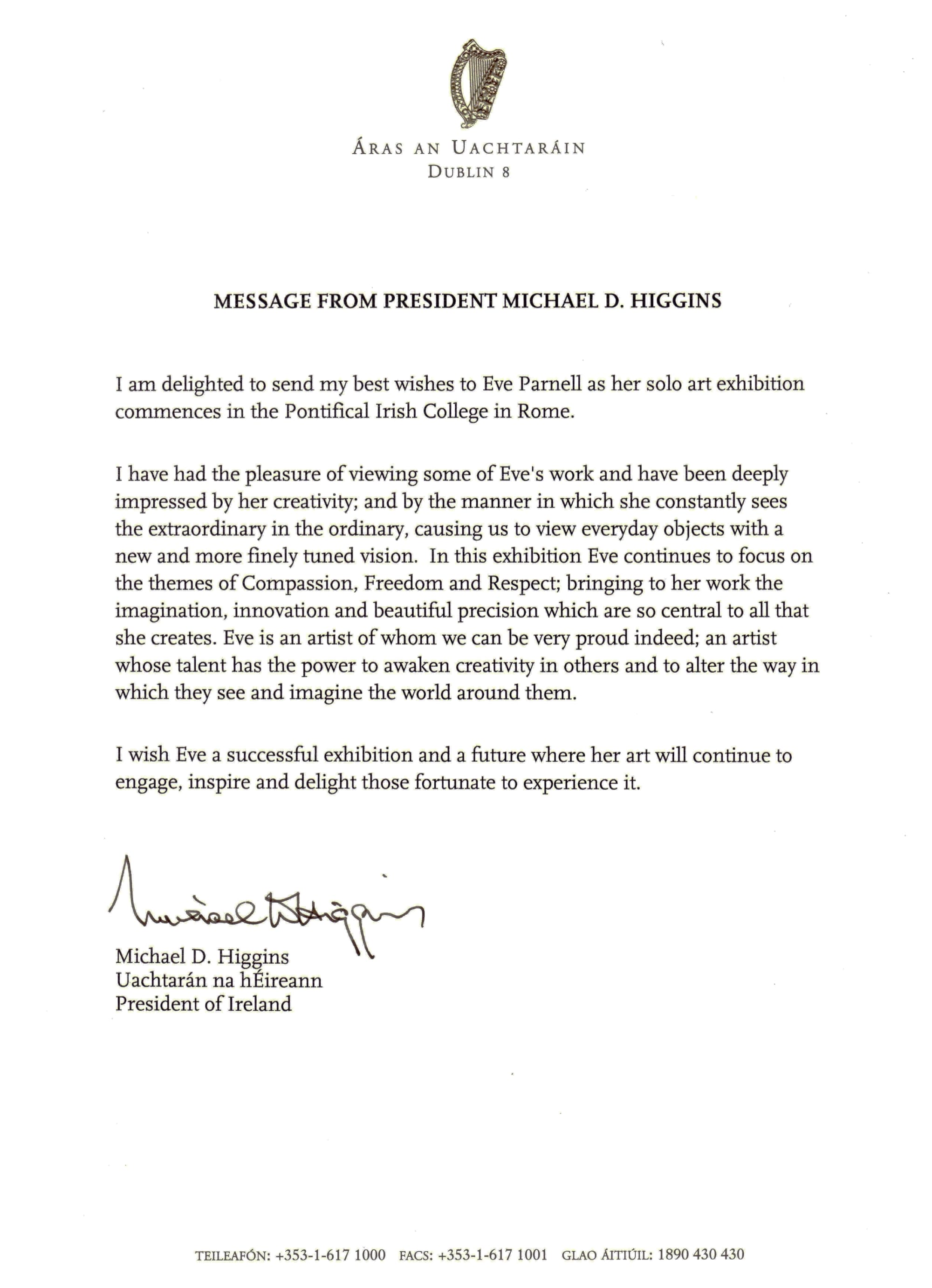 letter-from-his-excellency-the-president-of-ireland-michael-d